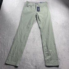 Vineyard Vines Performance On-The-Go Pants Sage Green Size 28x32 NWT