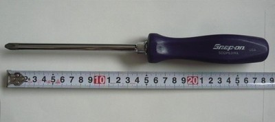 Snap-on SDDP63IRA RARE DARK PURPLE #3 Phillips Hard Handle Screwdriver [Used]