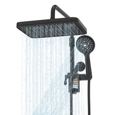 Filtered Shower Head with Handheld Spray Combo,12 inch High Pressure Rainfall...