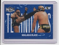 2022 SkyBox Metal Universe AEW Technicians * Malakai Black #TN-24