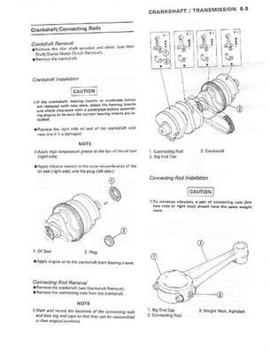 1989-1990 Kawasaki ZXR750 ZX7 ZXR 750 H Repair Workshop Service