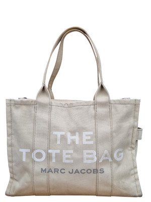 Marc Jacobs The Tote Bag Large Beige Canvas Schulter Handtasche M0016156 260 Genuin