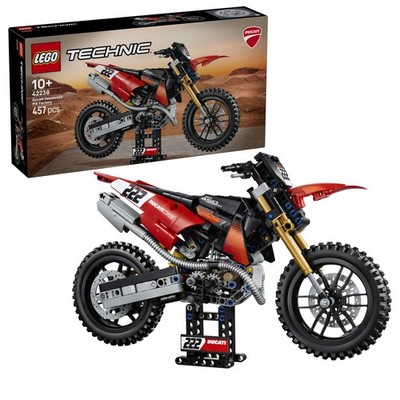 LEGO 42238 Technic Ducati Desmo450 MX Factory Motorrad Spielzeug