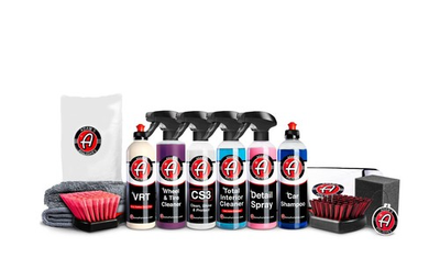 #ad Adam#x27;s Polishes Essential Car Wash Kit 14 Item Auto Detailing Car Care Cl... $115.49