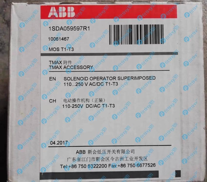 1PC ABB 1SDA059597R1 110-250 V DC/AC MOS T1-T3 operating device New