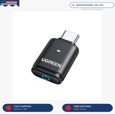 UGREEN USB-C Bluetooth Adapter for PS5, Bluetooth 5.3 Audio Adapter with APTX Lo