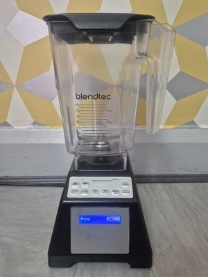 Blendtec ES3 Total Home Blender Classic Series + Wildside + Kanne & Deckel - Schwarz