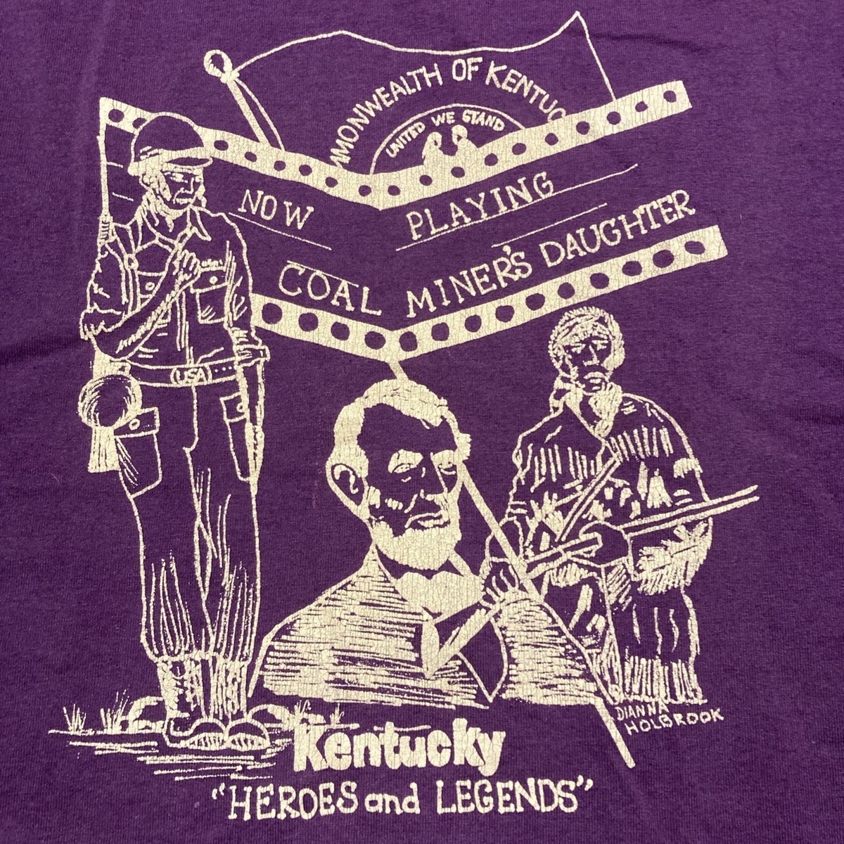 Fleming Neon Day Kentucky Heroes And Legends 1994 Shirt View 2