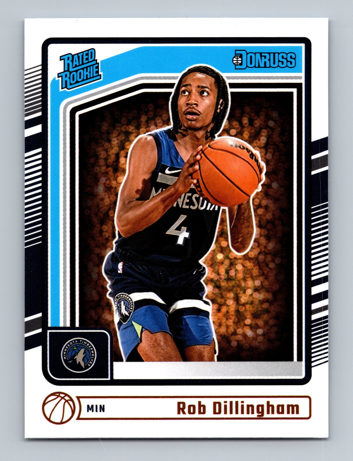 2024-25 Donruss #204 Rob Dillingham Rookie