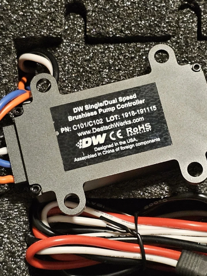 NUEVO Controlador de bomba de combustible Deatschwerks C102 Foto 2 de 4