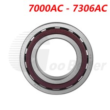 Precision Angular Contact Ball Bearing Steel Spindle Bearing 7000AC up to 7306AC