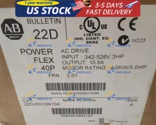 Allen-Bradley Sealed 22D-D010N104 Powerflex 40P Catalog 22D-D010N104 Ser A