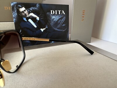 DITA MACH FIVE DRX 2087-A Matte Black Yellow Gold Grey Gradient