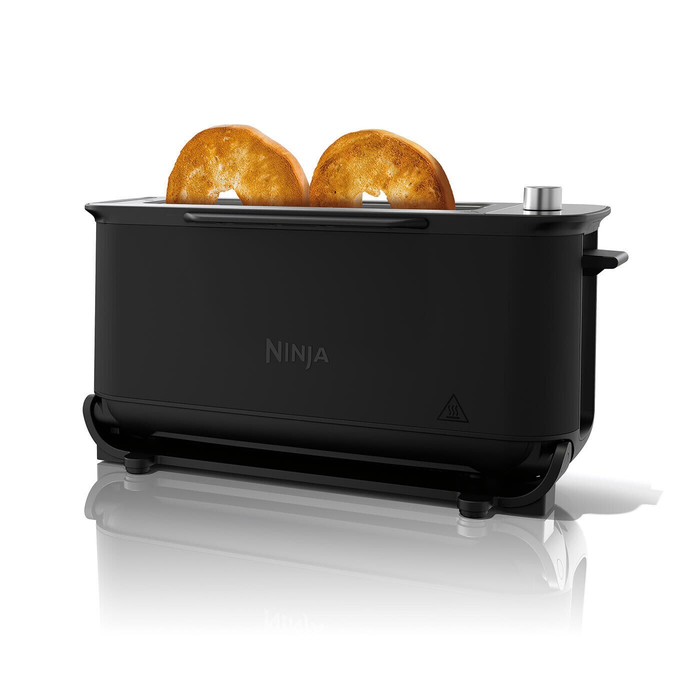 Ninja Foodi 2in1 Toaster & Grill Black ST100UK Toast, Bagel, Defrost