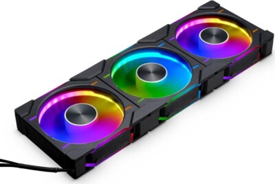 Phanteks D30-120 D30-120 120 mm Black 3 Pack Model PH-F120D30_DRGB_PWM_BK01_3P