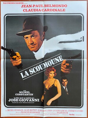 Poster The Scoumoune Jose Giovanni Jean Paul Belmondo Claudia 23 5 8x31 1 2in Ebay