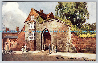 R740149 Guildford The Castle Arch and Museum Tuck Oilette No 8982