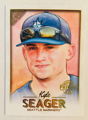 2018 Topps Gallery KYLE SEAGER Private Issue #'d /250