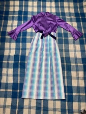 Vintage 50s lorrie deb dress Union made ladies garment workers size 11/12