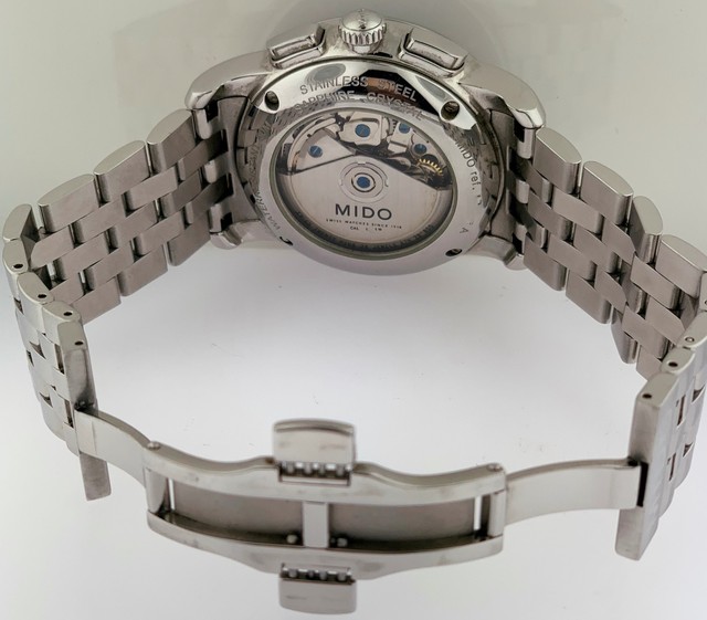 Mido Baroncelli Moonphase Chronograph Automatic Mens Watch M86073M142 for sale online | eBay