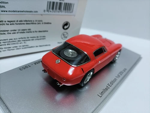 Kess 1/43 Ferrari modified sports car model Ferrari 250MM Berlinetta 1953 red - Picture 3 of 5