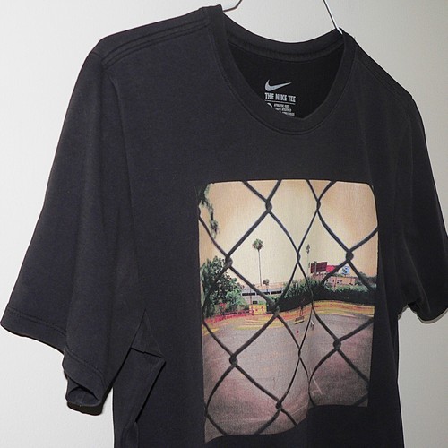 NIKE SKATER T-SHIRT Sz M / Medium USED ~ URBAN SKATEBOARD / SKATING / ATHLETIC - Picture 5 of 13