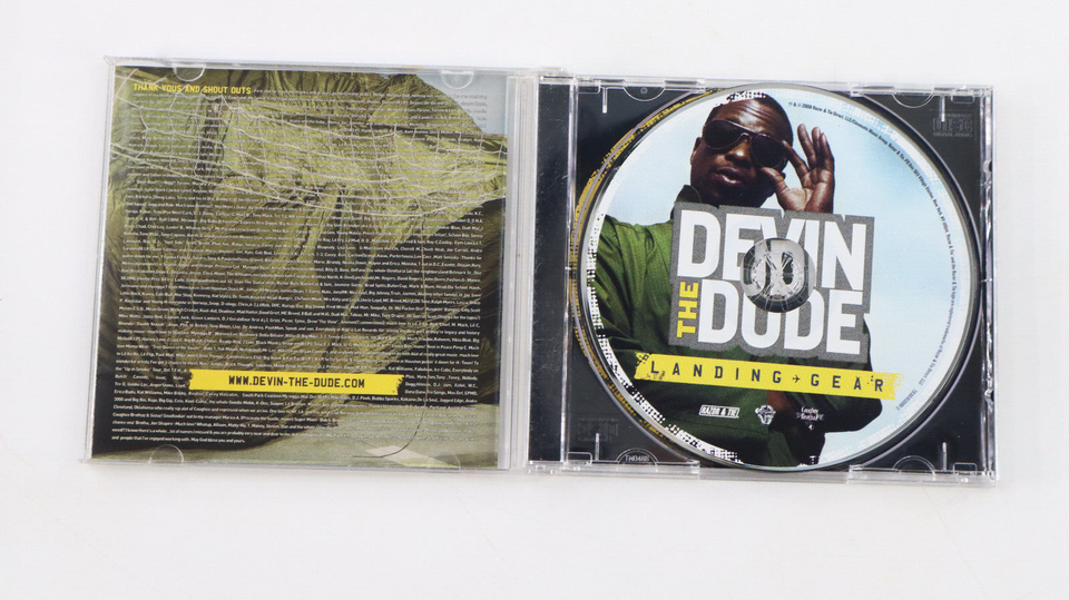 Devin The Dude Landing Gear CD Explicit Lyrics Houston Rap 793018300025