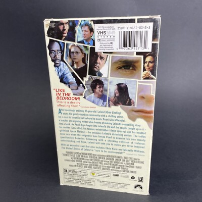 The United States Of Leland (VHS, 2004) Thriller, Don Cheadle