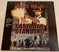Last Man Standing Widescreen Bruce Willis, Christopher Walken Laserdisc Like New