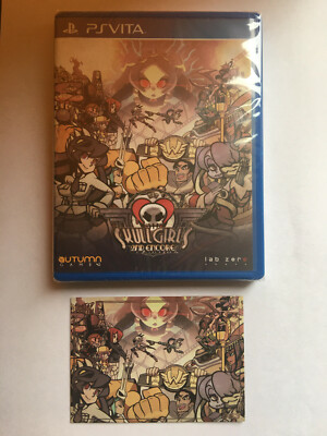 SkullGirls (PS Vita Spiel) + Soundtrack CD - Limited Run Games #100 - NEU & Sealed