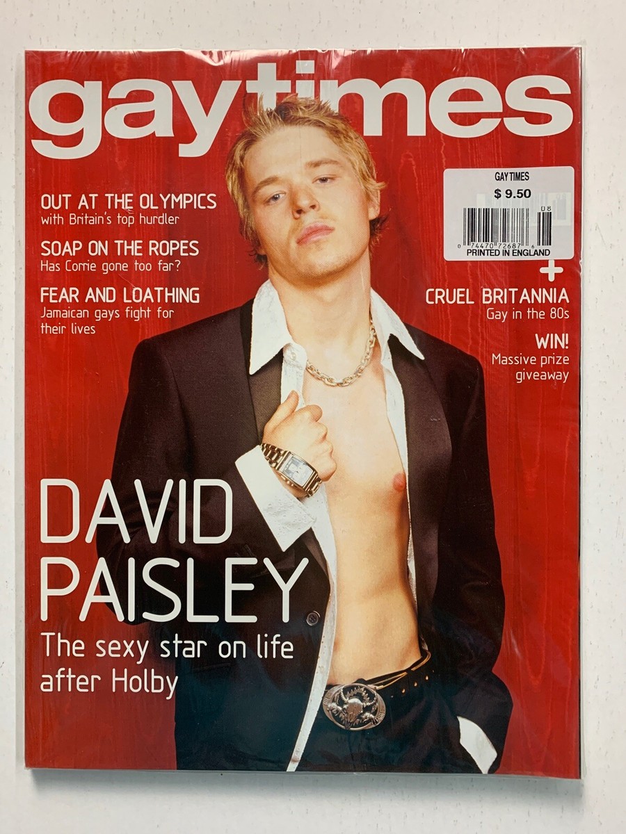Gay Times Magazine August 2004 - David Paisley, Fierce Girl | eBay