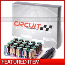 Circuit Neo Chrome Star Spline Drive Tuner Lug Nut 12x1.5 Fits Acura Honda Civic Circuit Neo Chrome Star Spline Drive Tuner Lug Nut 12x1.5 Fits Acura Honda Civic