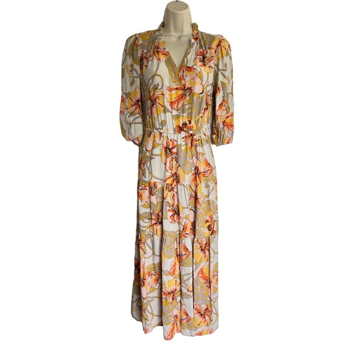 knee length dresses for ladies Ophelia Jacquard Midi Dress main image 0