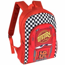 Cars Backpack Kids Boys School Bag Rucksack Lightning McQueen Disney Childrens