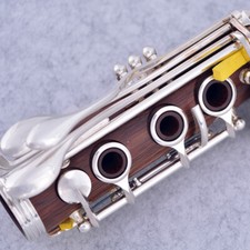 Mahogany Pro Clarinet 18 keys Bb rosewood Mopane silver plated keys