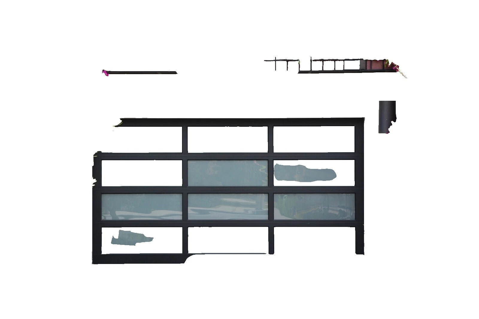 Puertas de garaje seccional Aluminio