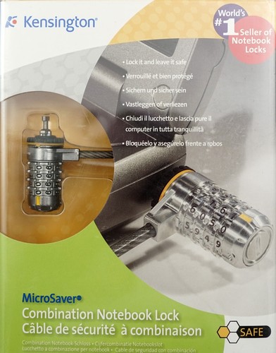Kensington Microsaver DS Diskstyle Keyed Laptop Notebook Lock - Foto 11