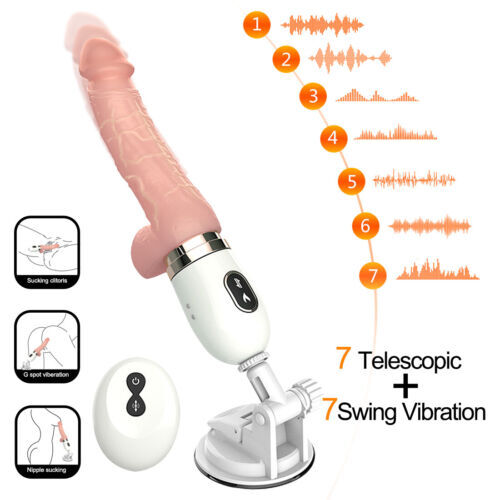 Sex Machine Dildo Thrusting Vibrating Rotating Sex Toys for Women Masturbator - Picture 8 of 10