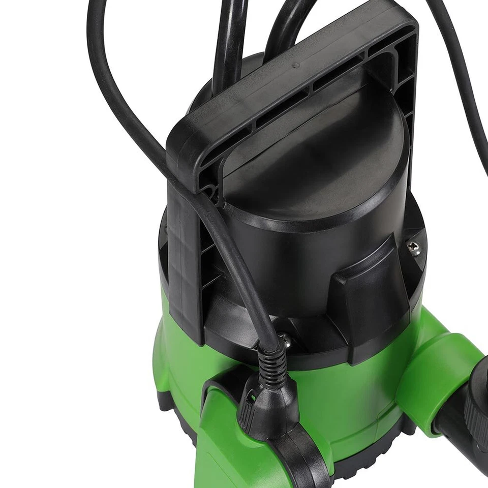 Pompa Immersione Elettropompa Sommersa Acque Chiare 250W 5000L/h Fondo Piatto - Immagine 4 di 4