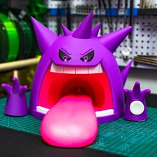 Gigantamax Gengar Mega Wireless Charger Luminous Charging iPhones Watch Airpods