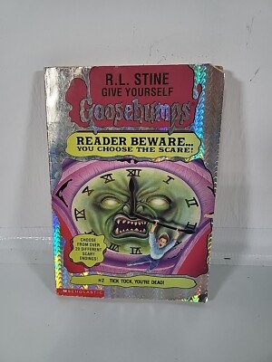 Give Yourself Goosebumps #2 Tick Tock, You're Dead! By R. L. Stine 1995 Good Cnd
