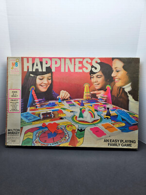 Happiness Board Game 1972 4200 Milton Bradley Vintage Complete SEE PICTURES!!!