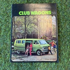 1974 Ford Van Ford Club Wagon Brochure Original 1974 Ford Van Ford Club Wagon Brochure Original