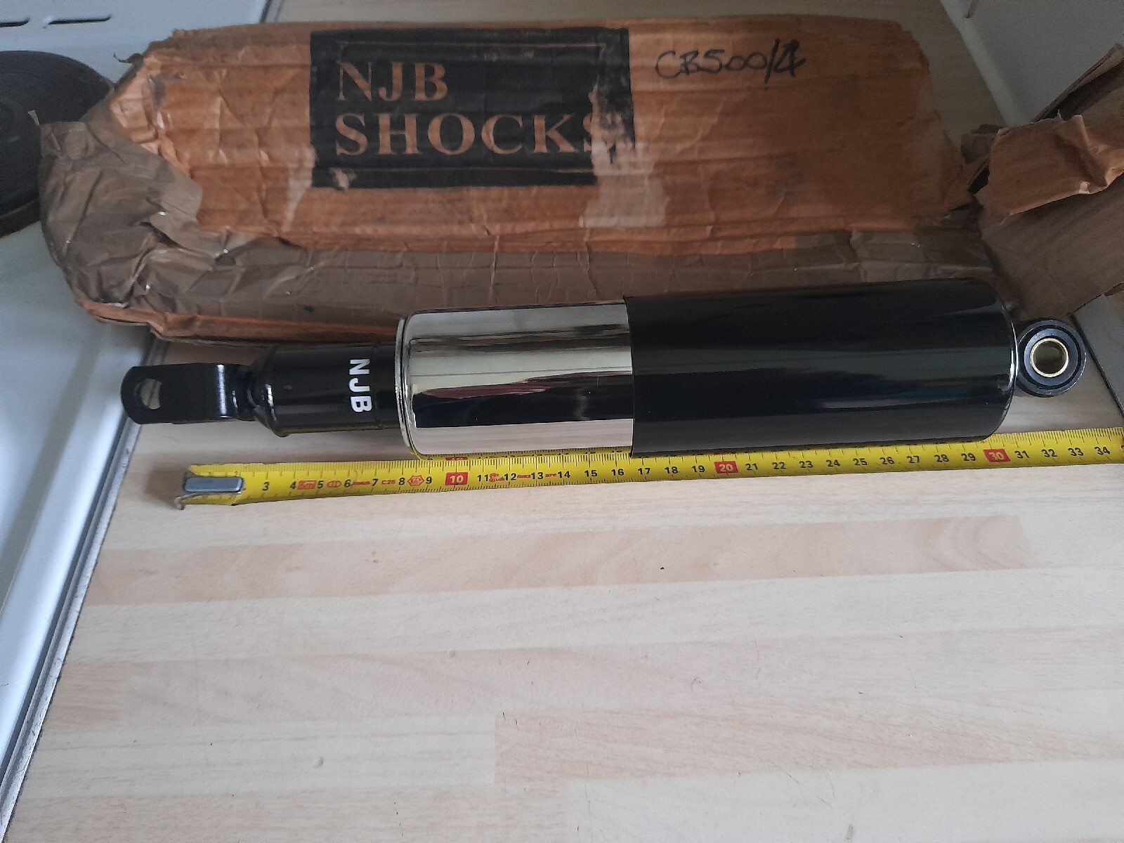 NJB SHOCK ABSORBERS GIRLING TYPE CLASSIC MOTORCYCLE HONDA CB500F FOUR