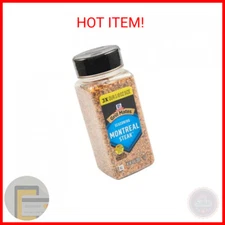 McCormick Grill Mates 25% Less Sodium Montreal Steak Seasoning, 10 oz