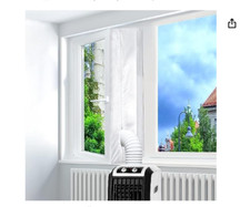 AC Fensterdichtungseinheit f&uuml;r tragbare Klimaanlage und W&auml;schetrockner (400 cm/157 Zoll)