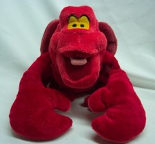 Disney Store The Little Mermaid SOFT SEBASTIAN CRAB 7" Plush STUFFED ANIMAL TOY