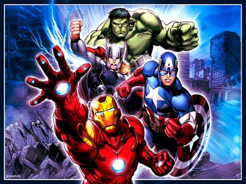 Avengers Frosting Edible Image A4 - 第 1/1 張圖片