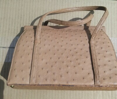 ostrich purse