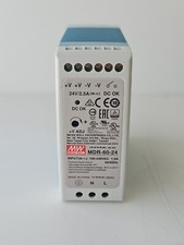 Mean Well MW PN MDR-60-24, 24V 2.5A 60W, Industrial DIN Rail Power Supply - NIB